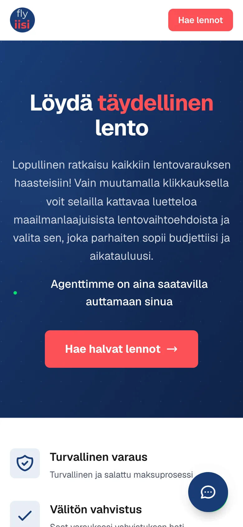 Flyiisi puhelimessa